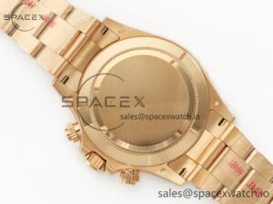 Daytona 116508 Clean Best Edition 904L Steel YG/Black Dial on YG Bracelet SA4130 - Image 16