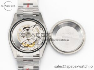 Oyster Perpetual 36mm 126000 Clean 1:1 Best Edition 904L Steel Red Dial on SS Bracelet VR3230 - Image 16