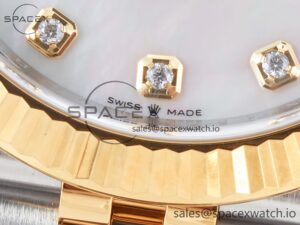 Datejust 126331 41mm 904L SS/YG Clean 1:1 Best Edition MOP Diamond Dial on Jubilee Bracelet VR3235 - Image 12