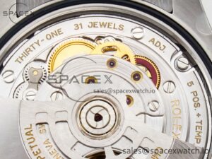 Oyster Perpetual 36mm 126000 Clean 1:1 Best Edition 904L Steel Red Dial on SS Bracelet VR3230 - Image 18