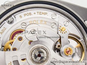 Oyster Perpetual 36mm 126000 Clean 1:1 Best Edition 904L Steel Red Dial on SS Bracelet VR3230 - Image 19