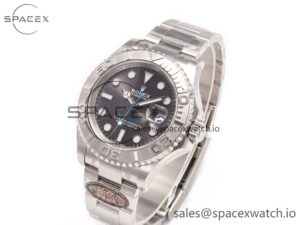 Yacht-Master 126622 Clean 1:1 Best Edition 904L Steel Gray Dial on SS Bracelet VR3235 - Image 4