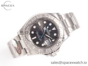 Yacht-Master 126622 Clean 1:1 Best Edition 904L Steel Gray Dial on SS Bracelet VR3235 - Image 7