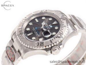 Yacht-Master 126622 Clean 1:1 Best Edition 904L Steel Gray Dial on SS Bracelet VR3235 - Image 5