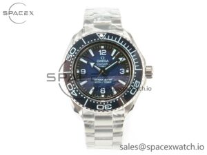 Seamaster ULTRA DEEP 6000M SS VSF 1:1 Best Edition Summer Blue Dial on SS Bracelet A8912
