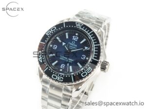 Seamaster ULTRA DEEP 6000M SS VSF 1:1 Best Edition Summer Blue Dial on SS Bracelet A8912 - Image 4