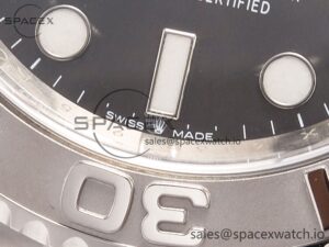 Yacht-Master 126622 Clean 1:1 Best Edition 904L Steel Gray Dial on SS Bracelet VR3235 - Image 12