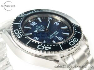 Seamaster ULTRA DEEP 6000M SS VSF 1:1 Best Edition Summer Blue Dial on SS Bracelet A8912 - Image 6