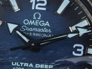 Seamaster ULTRA DEEP 6000M SS VSF 1:1 Best Edition Summer Blue Dial on SS Bracelet A8912 - Image 8