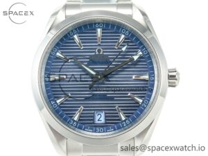 Aqua Terra 150M 41mm VSF 1:1 Best Edition Summer Blue Dial on SS Bracelet A8900 Super Clone - Image 2