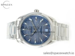 Aqua Terra 150M 41mm VSF 1:1 Best Edition Summer Blue Dial on SS Bracelet A8900 Super Clone - Image 8