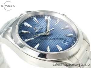 Aqua Terra 150M 41mm VSF 1:1 Best Edition Summer Blue Dial on SS Bracelet A8900 Super Clone - Image 6