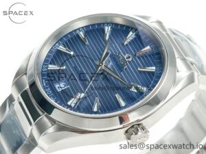 Aqua Terra 150M 41mm VSF 1:1 Best Edition Summer Blue Dial on SS Bracelet A8900 Super Clone - Image 5