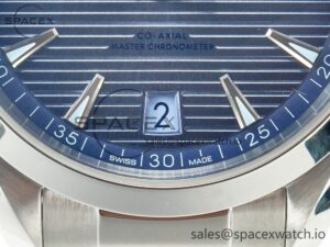 Aqua Terra 150M 41mm VSF 1:1 Best Edition Summer Blue Dial on SS Bracelet A8900 Super Clone - Image 10
