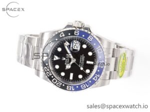 GMT-Master II 126710 BLNR Clean Black/Blue Ceramic 904L Steel Best Edition on Oyster Bracelet DD3285 CHS - Image 8