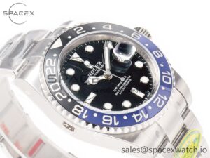GMT-Master II 126710 BLNR Clean Black/Blue Ceramic 904L Steel Best Edition on Oyster Bracelet DD3285 CHS - Image 6