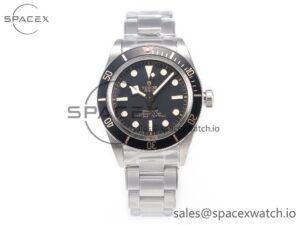 Black Bay 58 39mm SS ZF 1:1 Best Edition Black Dial on SS Bracelet A2824