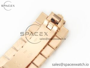 Day Date 40 228235 ARF 904L Steel Brown Crystal Diamonds Bezel on President Bracelet VR3255 - Image 31