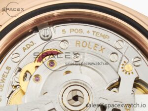 Day Date 40 228235 ARF 904L Steel Brown Crystal Diamonds Bezel on President Bracelet VR3255 - Image 23