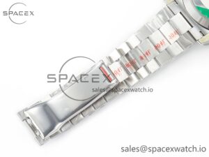 Day Date 40 228239 ARF 904L Steel Black Dial on President Bracelet VR3255 - Image 27