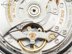 Day Date 40 228239 ARF 904L Steel Black Dial on President Bracelet VR3255 - Image 23