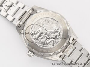 Aqua Terra 150M 43mm Worldtimer 24 VSF 1:1 Best Edition Blue Dial on SS Bracelet A8938 Super Clone - Image 15