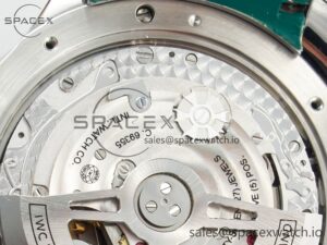 Portuguese Chrono IW3716 Z+F 1:1 Best Edition Green Dial on Gray Rubber Strap A69355 - Image 17