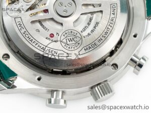 Portuguese Chrono IW3716 Z+F 1:1 Best Edition Red Dial on Red Rubber Strap A69355 - Image 18