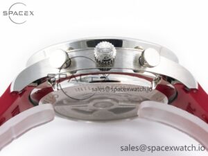 Portuguese Chrono IW3716 Z+F 1:1 Best Edition Red Dial on Red Rubber Strap A69355 - Image 14