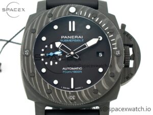 PAM2231 Carbotech 42mm VSF Best Edition Black Dial on Black Rubber Strap P.900 Super Clone - Image 2