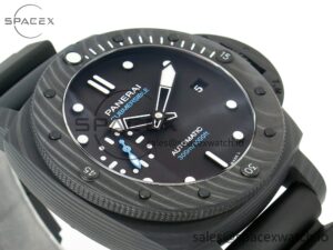 PAM2231 Carbotech 42mm VSF Best Edition Black Dial on Black Rubber Strap P.900 Super Clone - Image 6