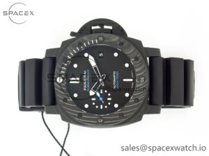 PAM2231 Carbotech 42mm VSF Best Edition Black Dial on Black Rubber Strap P.900 Super Clone - Image 8