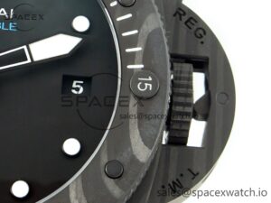 PAM2231 Carbotech 42mm VSF Best Edition Black Dial on Black Rubber Strap P.900 Super Clone - Image 11