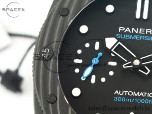 PAM2231 Carbotech 42mm VSF Best Edition Black Dial on Black Rubber Strap P.900 Super Clone - Image 9