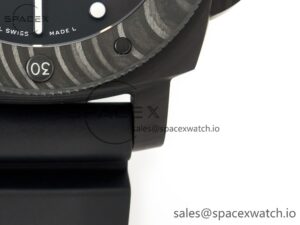 PAM2231 Carbotech 42mm VSF Best Edition Black Dial on Black Rubber Strap P.900 Super Clone - Image 14