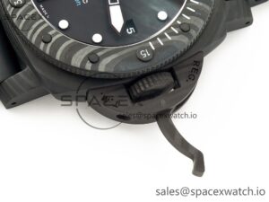 PAM2231 Carbotech 42mm VSF Best Edition Black Dial on Black Rubber Strap P.900 Super Clone - Image 13