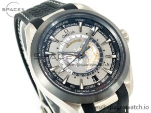 Aqua Terra 150M 43mm 24 Ti VSF 1:1 Best Edition Gray Dial on Black Rubber Strap A8938 Super Clone - Image 3