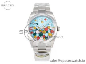 Oyster Perpetual 36mm 126000 Clean 1:1 Best Edition 904L Steel Celebration Dial on SS Bracelet VR3230