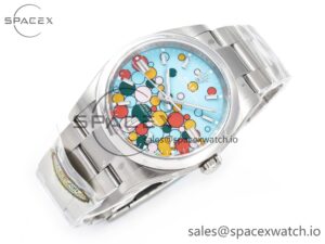 Oyster Perpetual 36mm 126000 Clean 1:1 Best Edition 904L Steel Celebration Dial on SS Bracelet VR3230 - Image 7