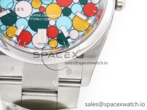 Oyster Perpetual 36mm 126000 Clean 1:1 Best Edition 904L Steel Celebration Dial on SS Bracelet VR3230 - Image 11