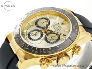 2023 Daytona 126518 Clean 1:1 Best Edition YG Dial on Oysterflex Strap SA4130 - Image 5
