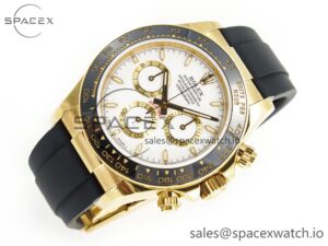 2023 Daytona 126518 Clean 1:1 Best Edition White Dial on Oysterflex Strap SA4130 - Image 7
