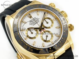 2023 Daytona 126518 Clean 1:1 Best Edition White Dial on Oysterflex Strap SA4130 - Image 3