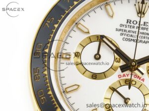 2023 Daytona 126518 Clean 1:1 Best Edition White Dial on Oysterflex Strap SA4130 - Image 9