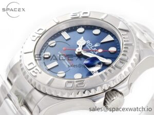 Yacht-Master 37mm 268622 ARF 1:1 Best Edition Blue Dial 904L SS Case and Bracelet A2824 - Image 5