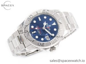 Yacht-Master 37mm 268622 ARF 1:1 Best Edition Blue Dial 904L SS Case and Bracelet A2824 - Image 7