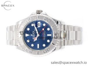 Yacht-Master 37mm 268622 ARF 1:1 Best Edition Blue Dial 904L SS Case and Bracelet A2824 - Image 8