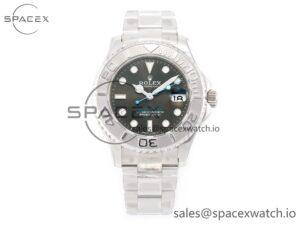 Yacht-Master 37mm 268622 ARF 1:1 Best Edition Gray Dial 904L SS Case and Bracelet A2824