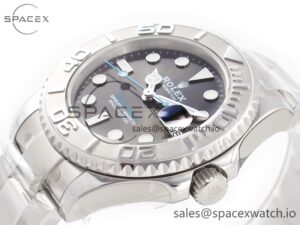 Yacht-Master 37mm 268622 ARF 1:1 Best Edition Gray Dial 904L SS Case and Bracelet A2824 - Image 5