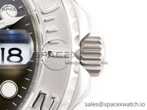 Yacht-Master 37mm 268622 ARF 1:1 Best Edition Gray Dial 904L SS Case and Bracelet A2824 - Image 12